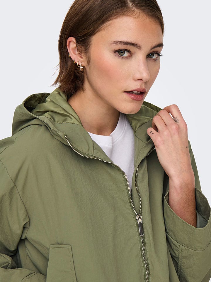 ONLY Übergangsjacke in Khaki günstig kaufen