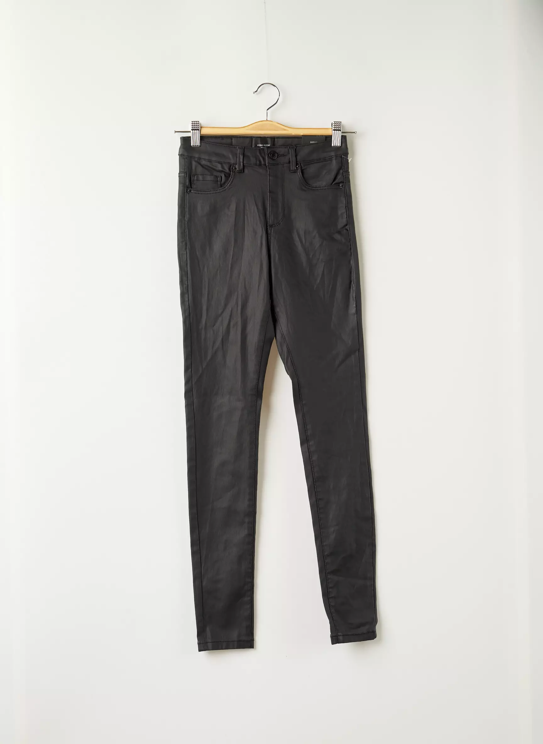 Vero Moda Pantalons Slim Femme couleur noir