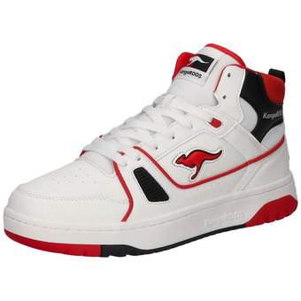 KangaROOS K-Draft Center Mid Sneaker in weiß