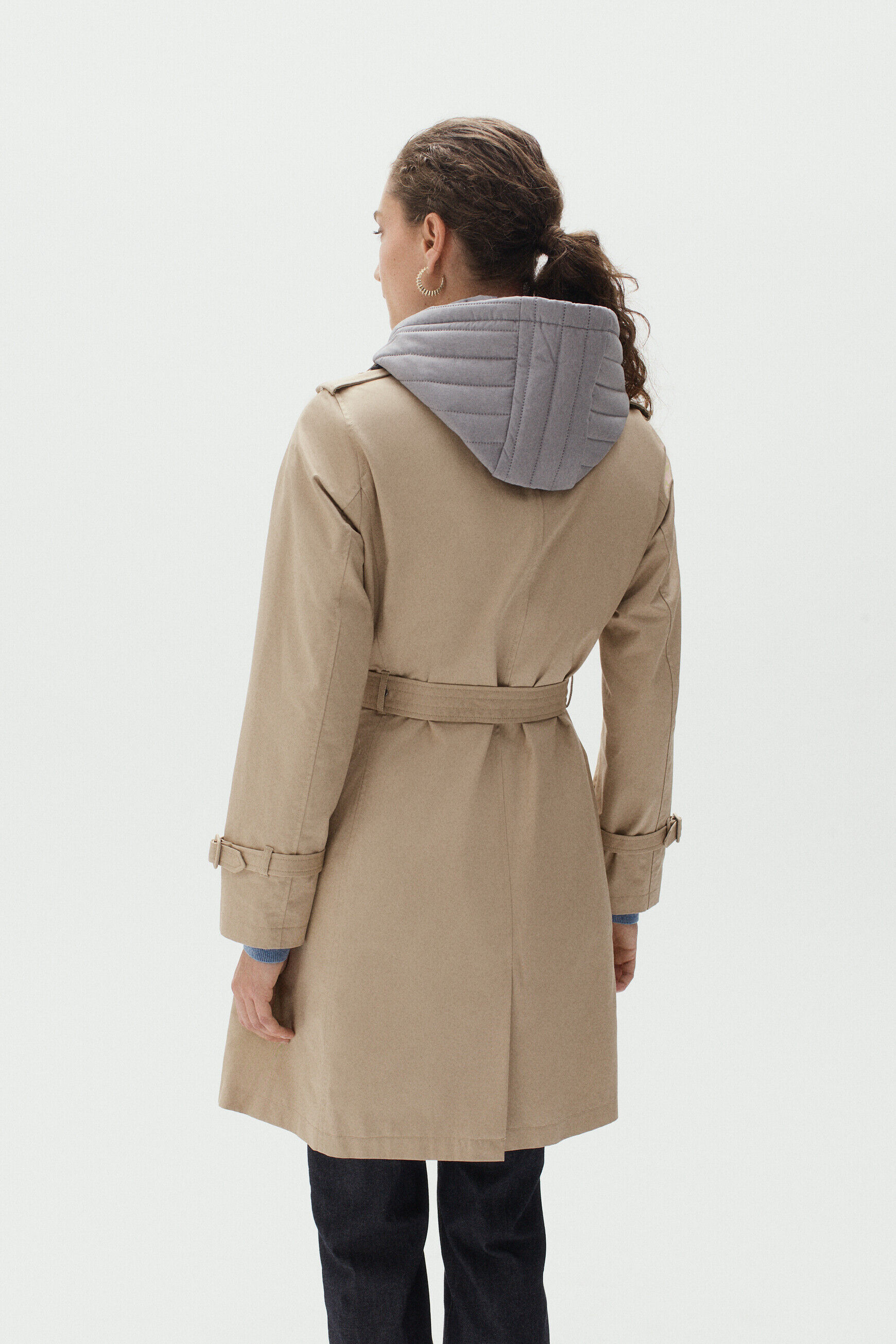 manteau brantome beige femme