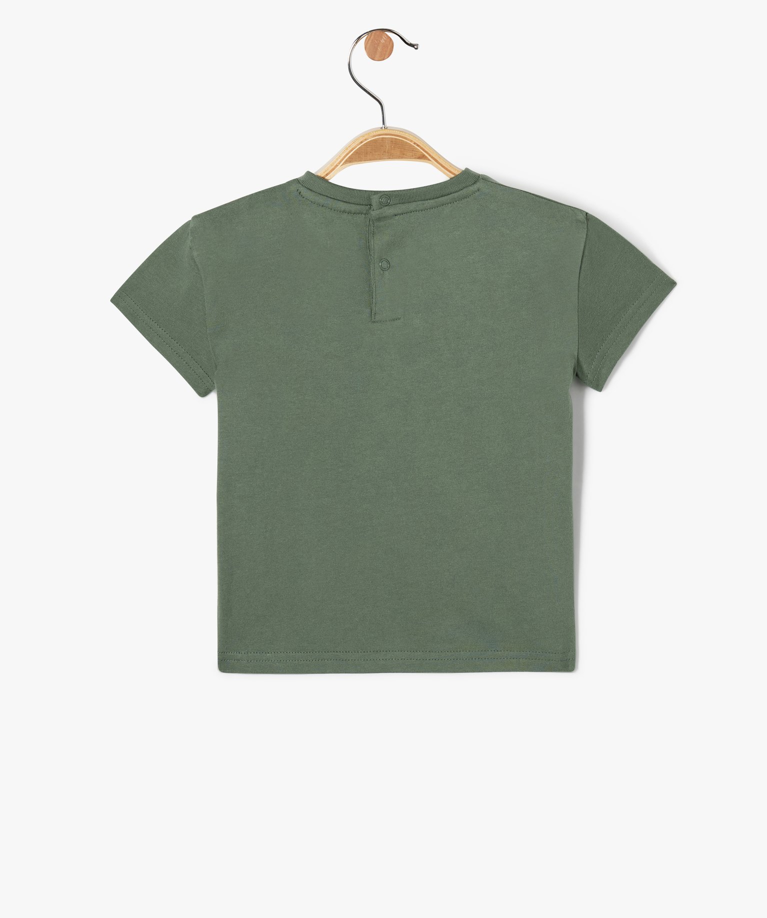 Tee-shirt à manches courtes en coton imprimé ciné bébé ... vert | GEMO
