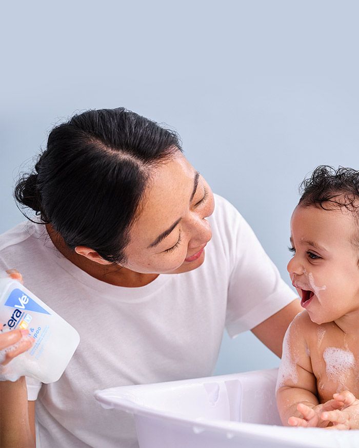 Gel douche et shampoing pour bébé sans parabènes
