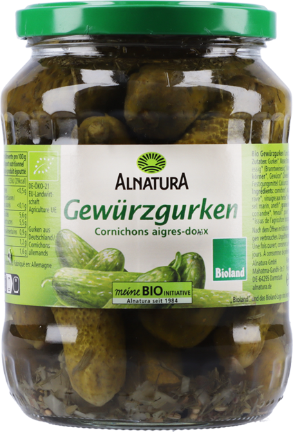 Alnatura Bio Gewürzgurken