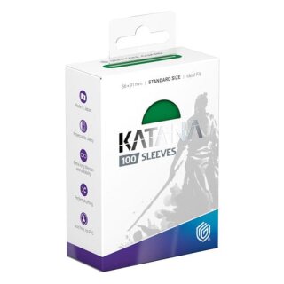 Ultimate Guard - Katana Sleeves Standardgröße - Jade Garden (100)