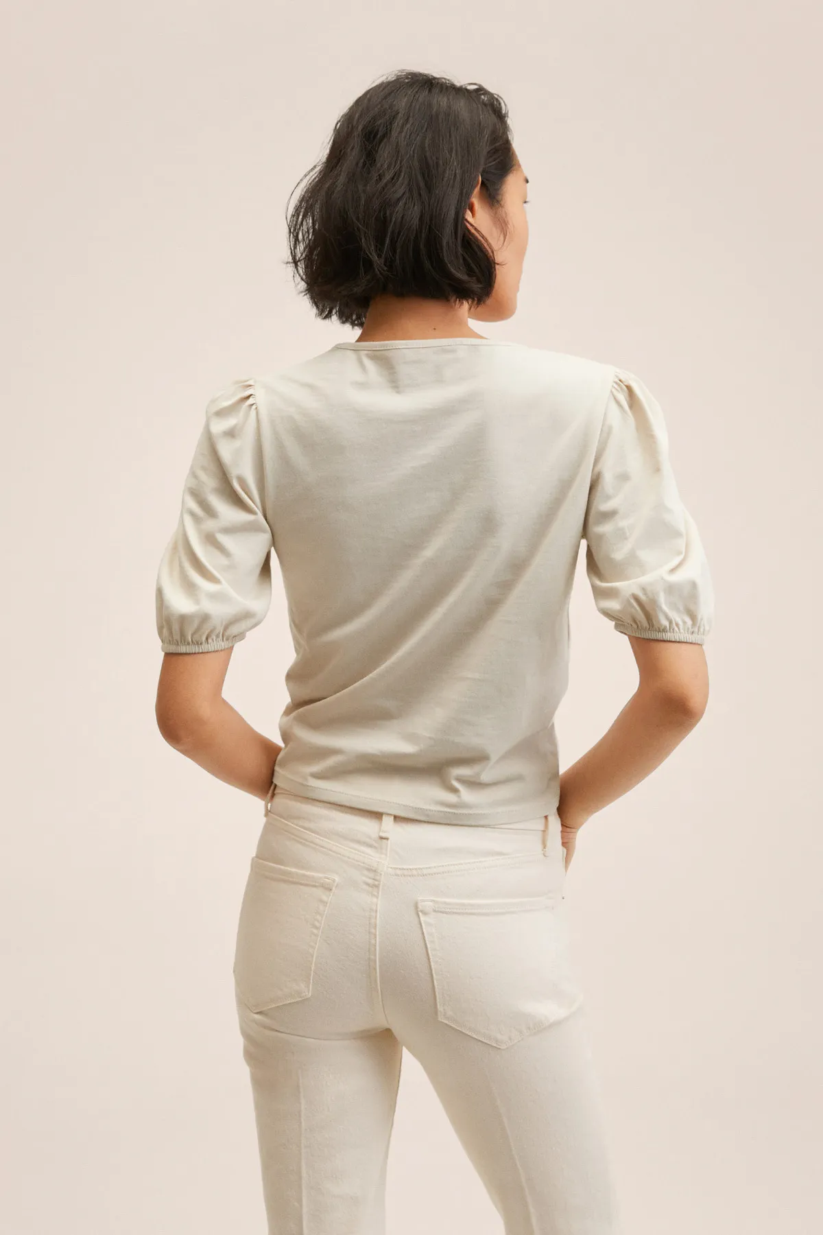 MANGO  27047117 Damen/Mädchen Hell/Pastellgrau