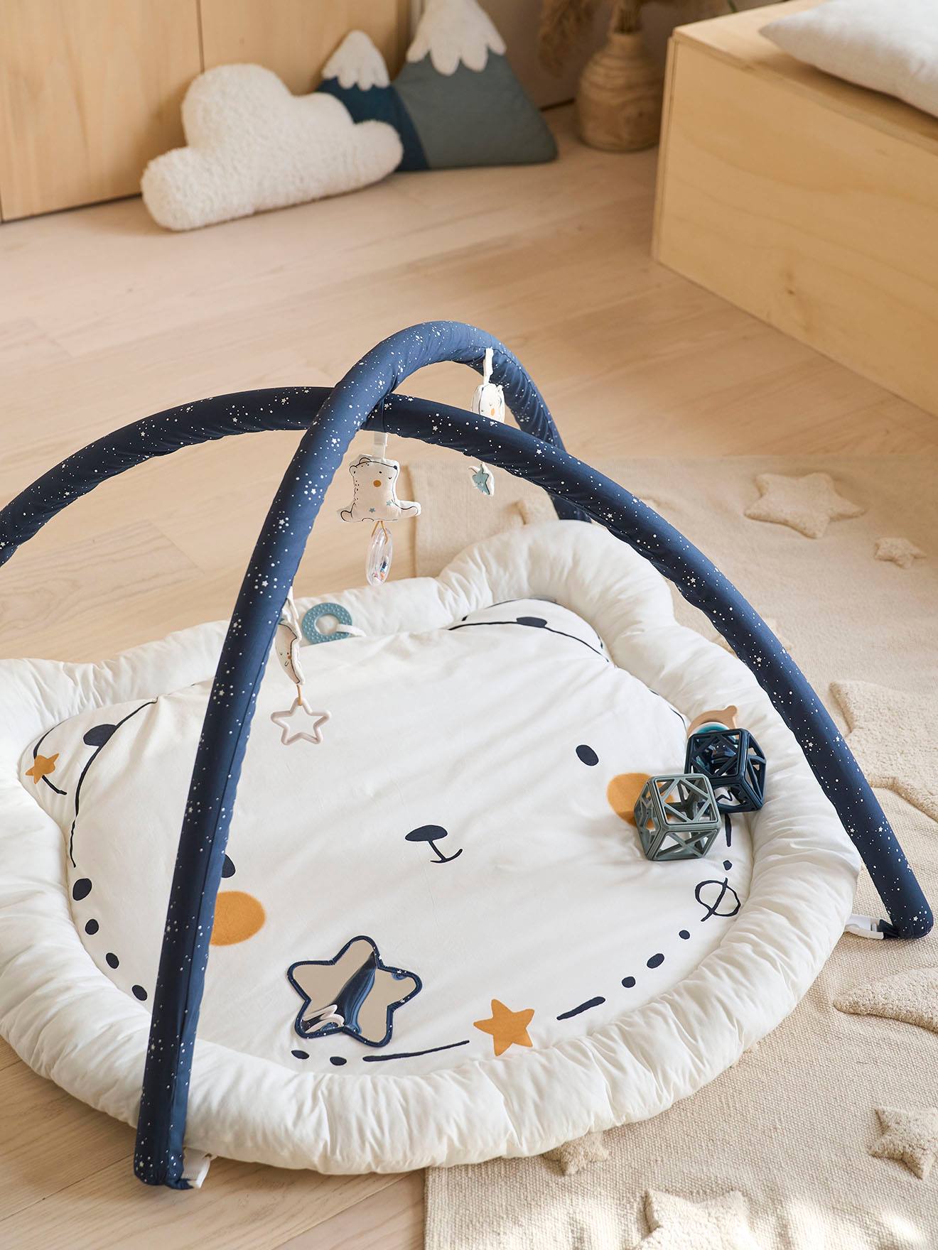 Tapis d'éveil CÉLESTE beige
