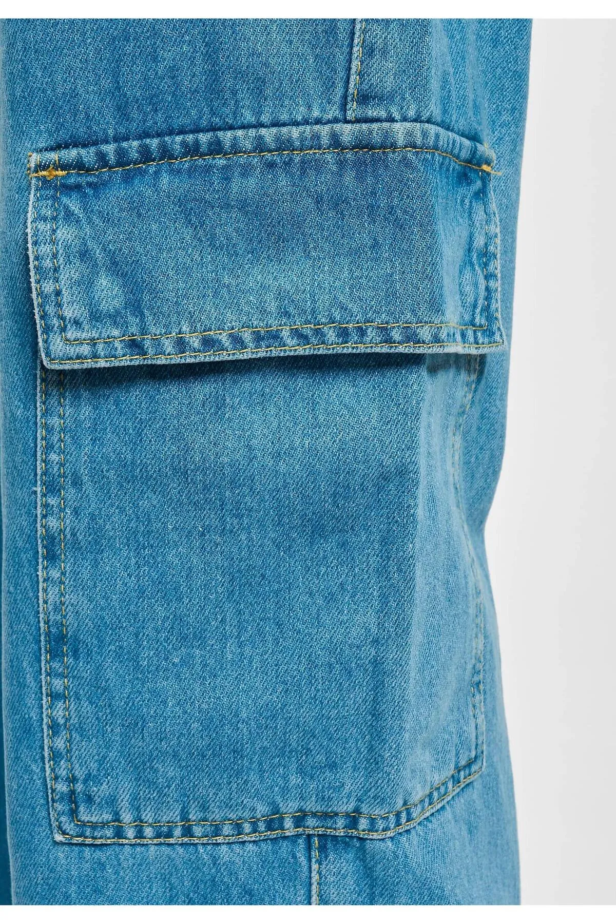 DEF  Damen DEF Cargohose Denim