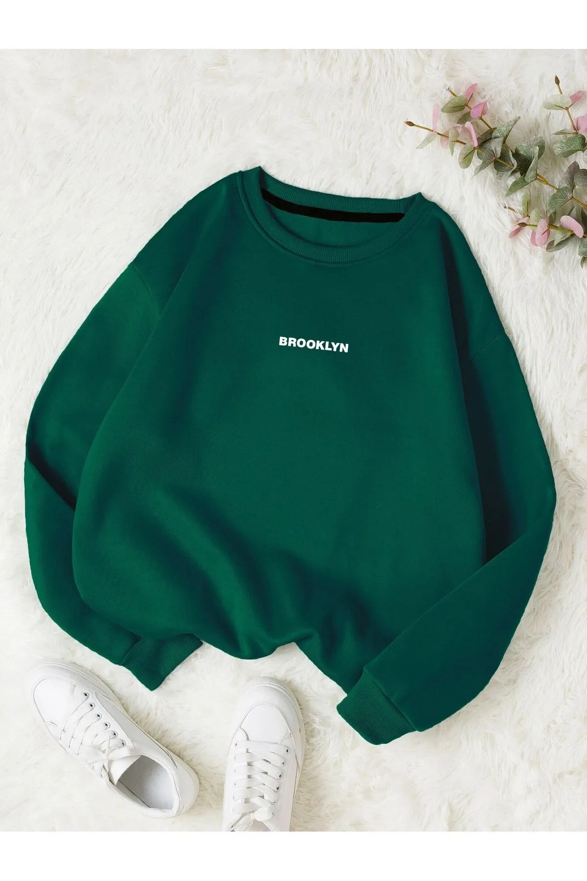 MOONBULL  Sweatshirt - Blau - Regular Fit