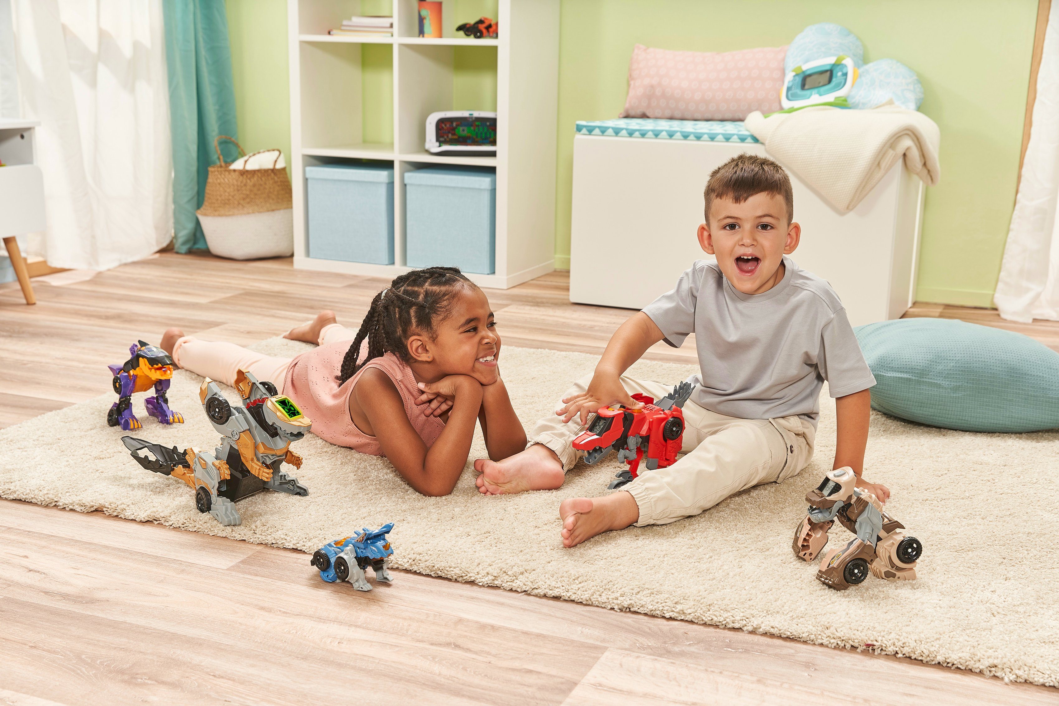 Vtech® Actionfigur Switch & Go Dinos, Fighter-Velociraptor, mit Licht- und Soundeffekten