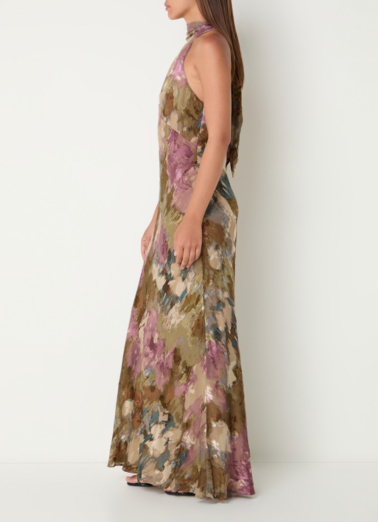 Ralph Lauren maxi haljina s printom i naramenicama