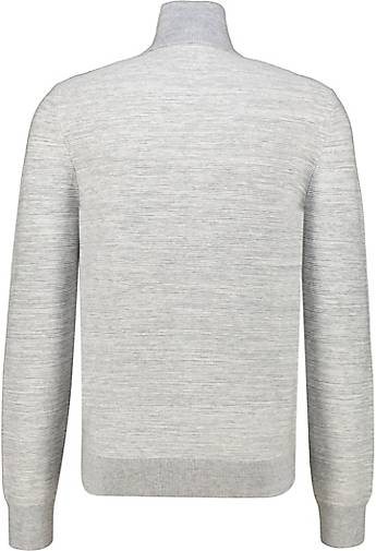 GANT Herren Strickjacke mit Merinowolle
