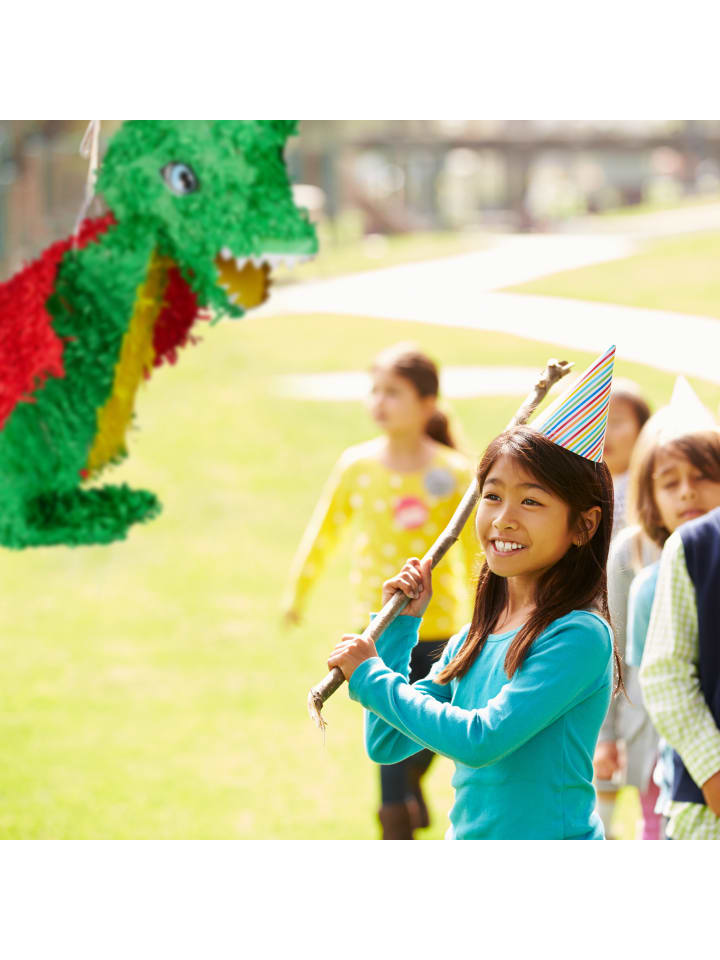 relaxdays Pinata Drache in Bunt günstig kaufen onesize