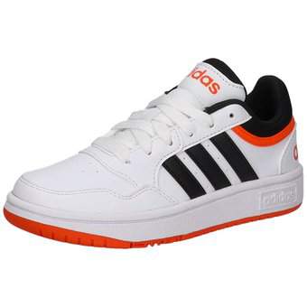 adidas Hoops 3.0 K Sneaker in weiß