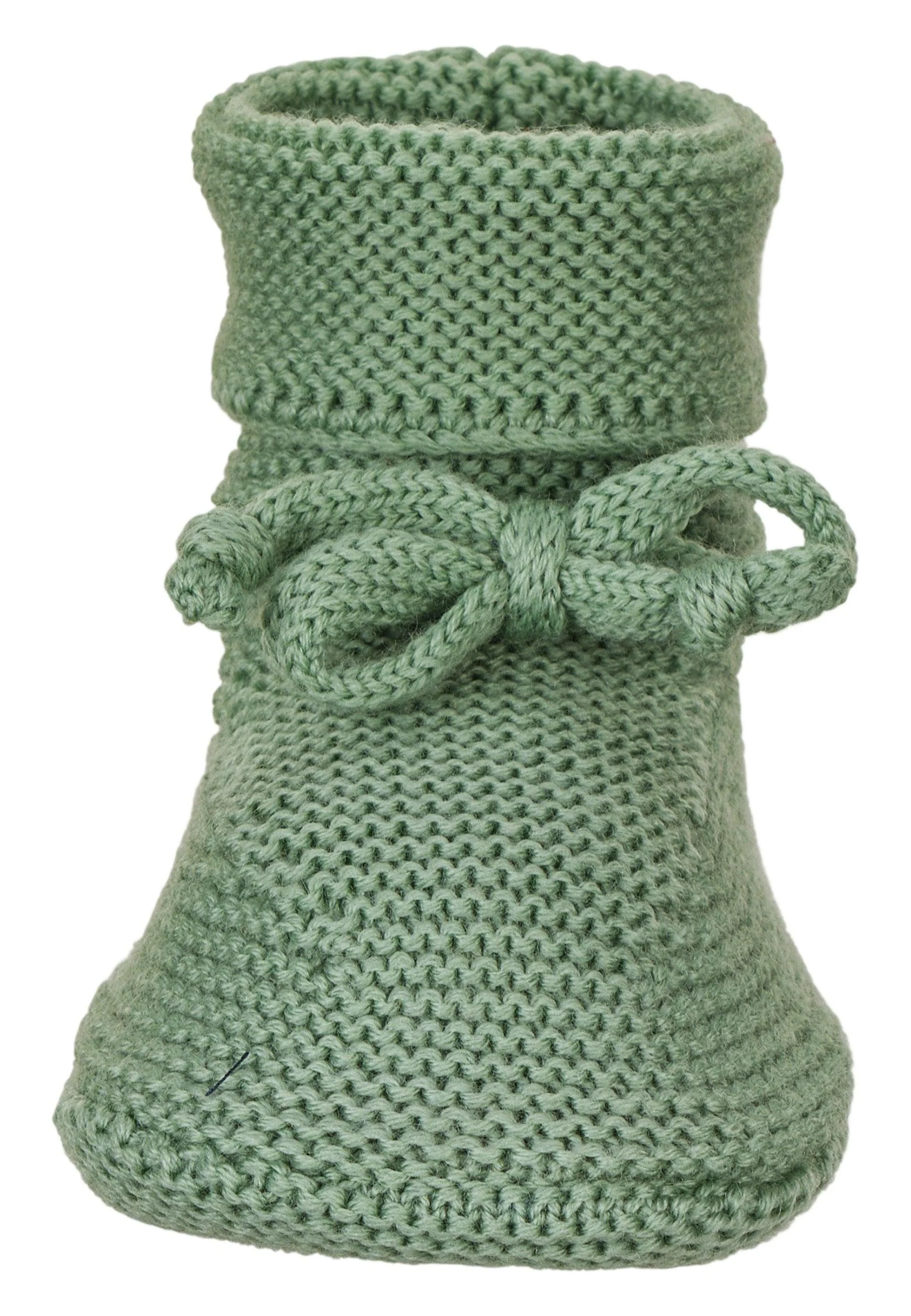 Strick-Schuh aus Wolle (Merino) zum Binden