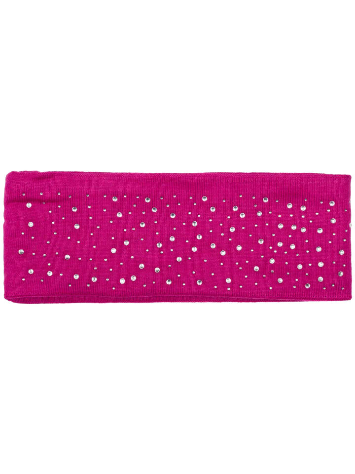 styleBREAKER Feinstrick Stirnband in Himbeere günstig kaufen onesize