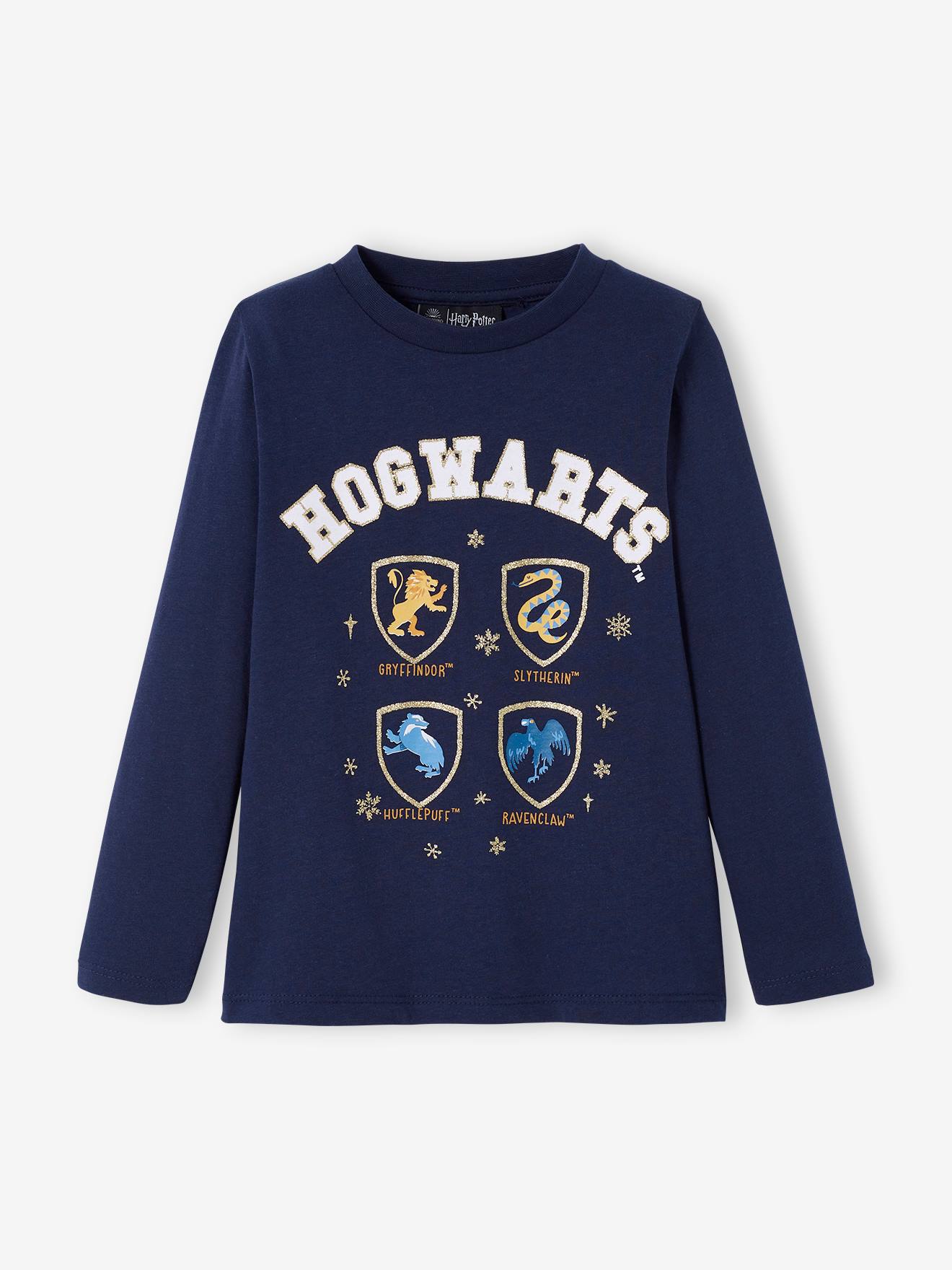 T-shirt fille manches longues Harry Potter® bleu marine