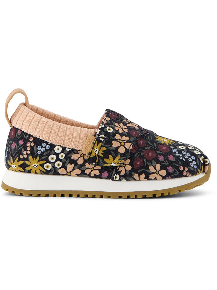 TOMS Slipper in Schwarz/ Bunt günstig kaufen