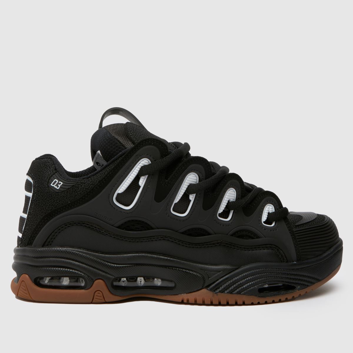 OSIRIS d3 2001 – Svarta, flerfärgade sneakers