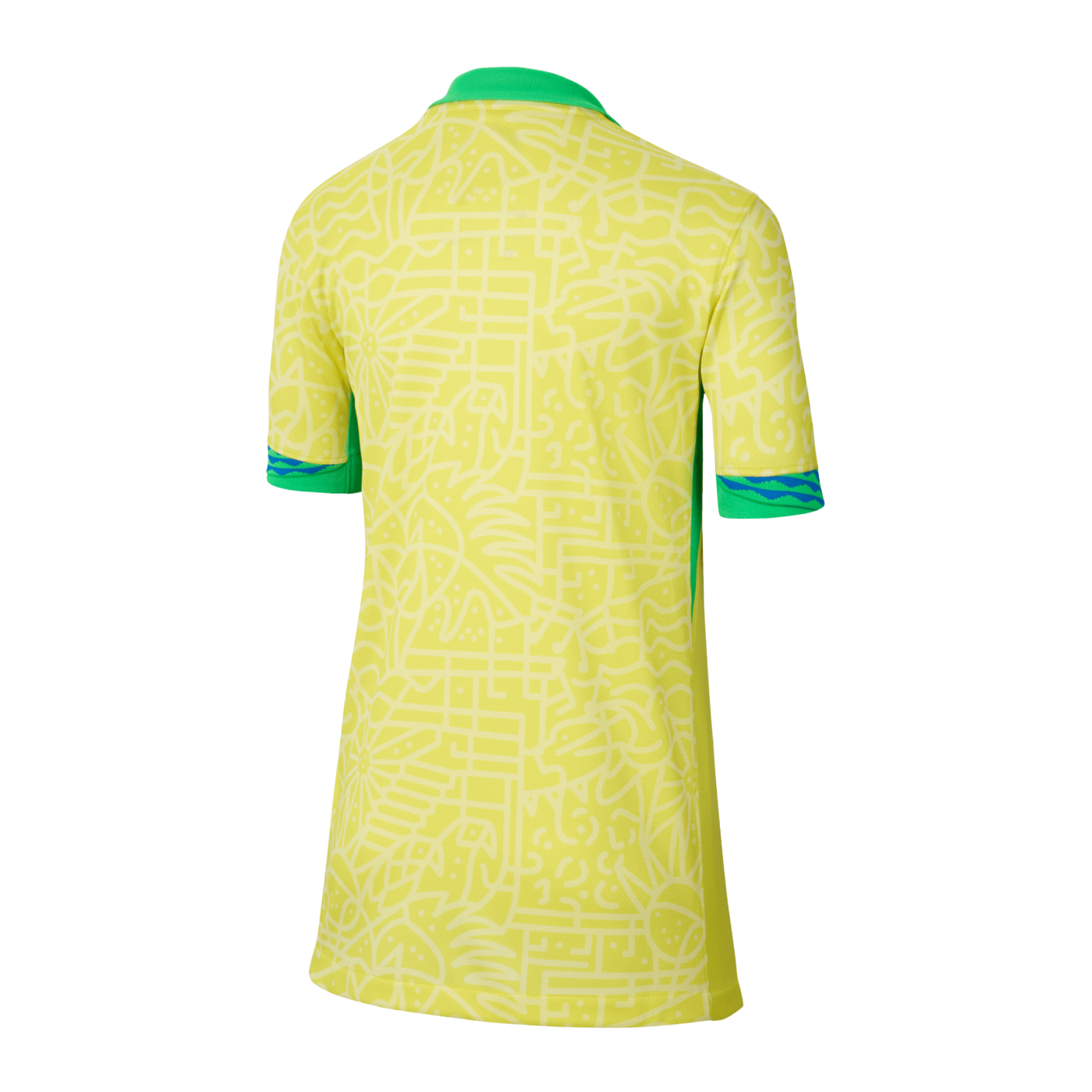 Nike Brasilien Trikot Home 2024 Kids Gelb F706