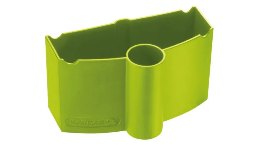 Pelikan Wasserbecher mit Pinselhalter grün grün