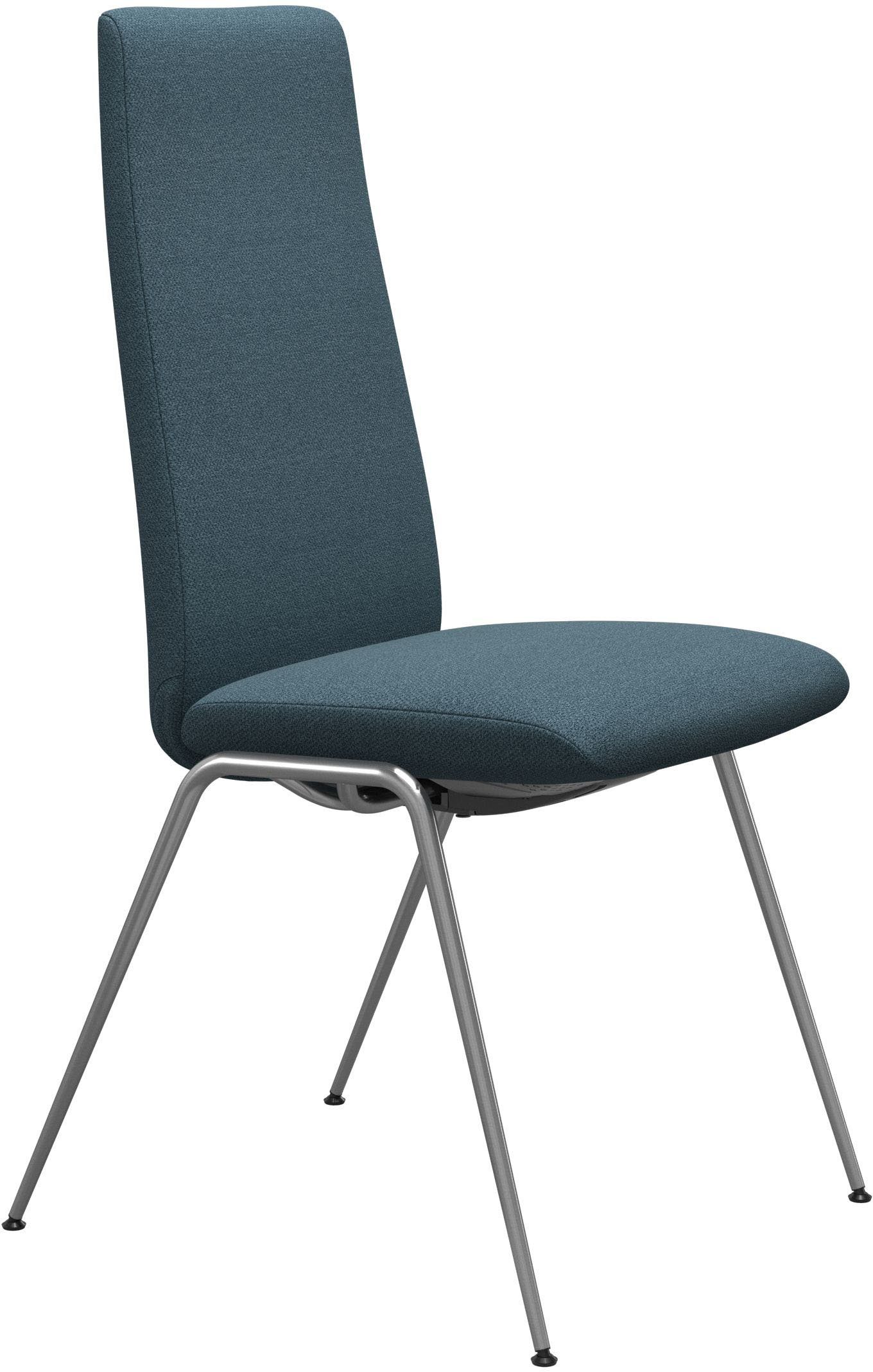 Stressless® Polsterstuhl Laurel, High Back, Größe M, mit Beinen aus Stahl in Schwarz matt