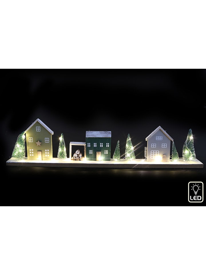 SiL Interiors LED-Dekoleuchte in Grün/ Grau - (B)60 x (H)13 x (T)5 cm günstig kaufen onesize