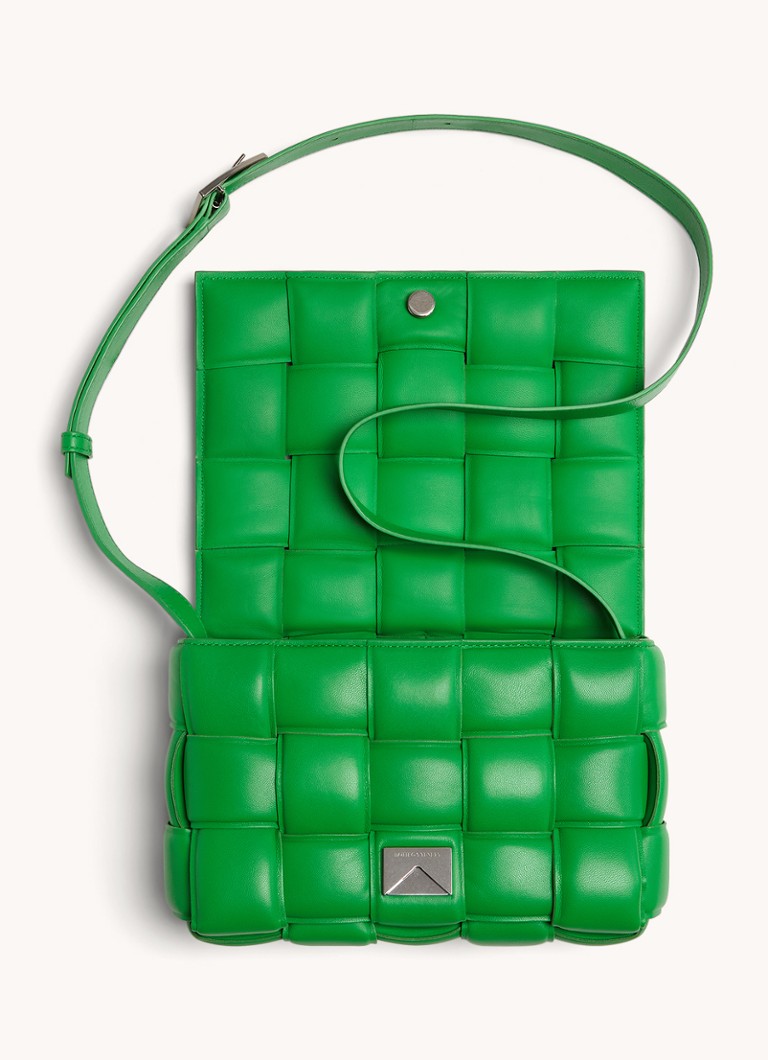 Torba na ramię Bottega Veneta Cassette Padded Lambskin