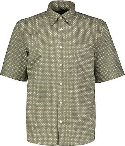 Marc O'Polo Herren Hemd kurzarm Regular Fit