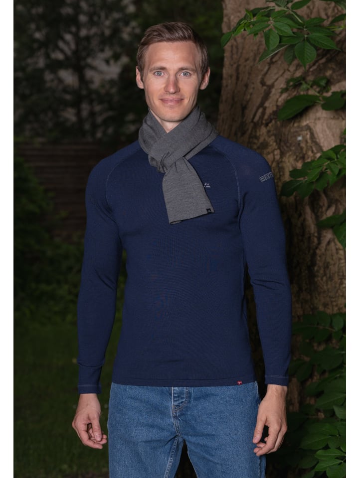 DANISH ENDURANCE Wollschal Merino in dark grey günstig kaufen onesize