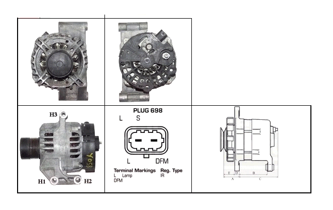 FRIESEN Lichtmaschine Opel 9090195 - ATU