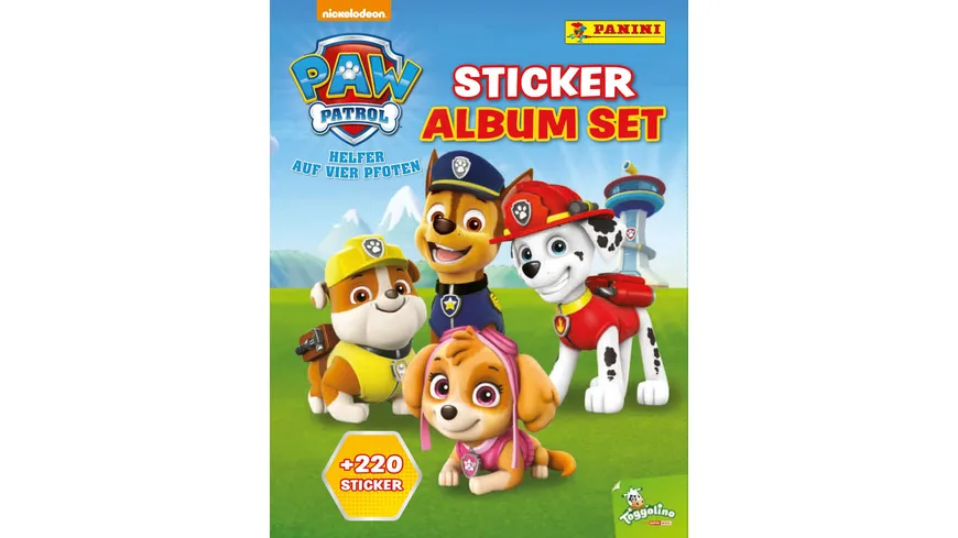 PAW Patrol Sticker Album Set