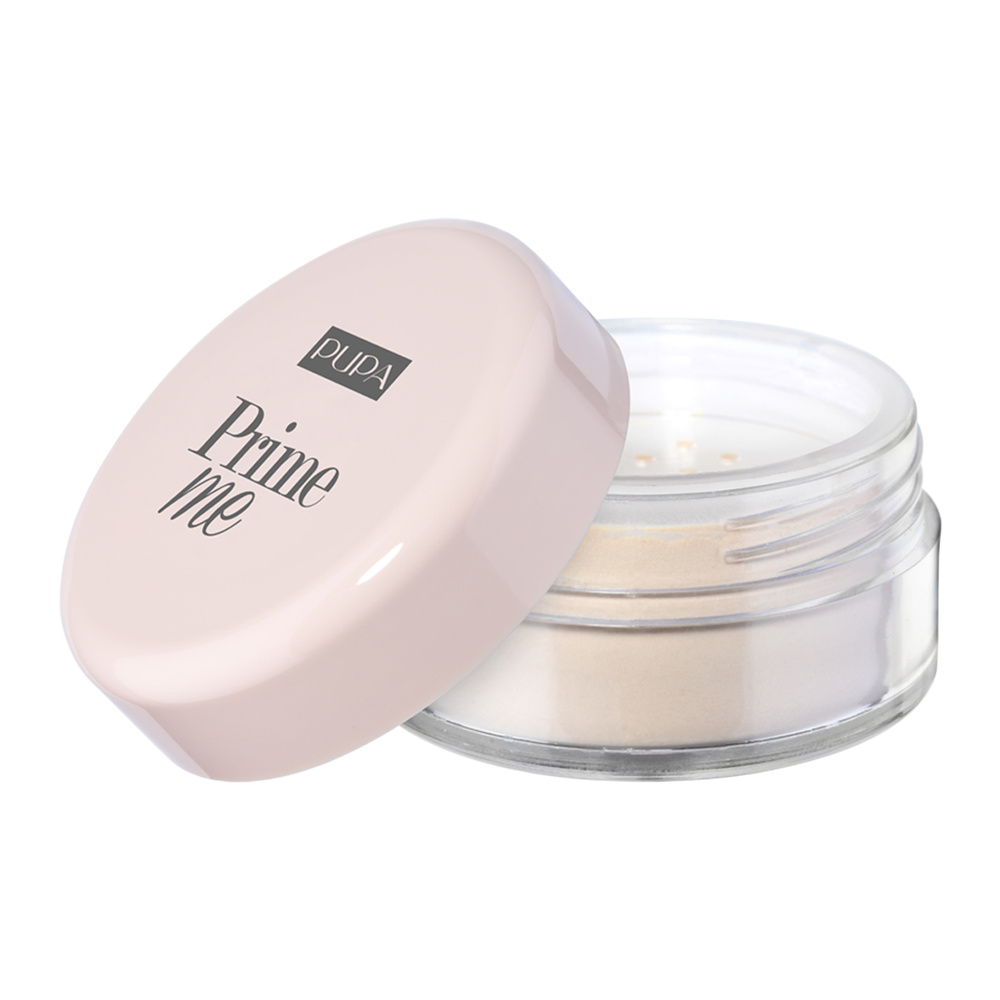 Pupa Milano PRIME ME SETTING AND MATTIFYING TRANSPARENT POWDER Base de pré-maquillage