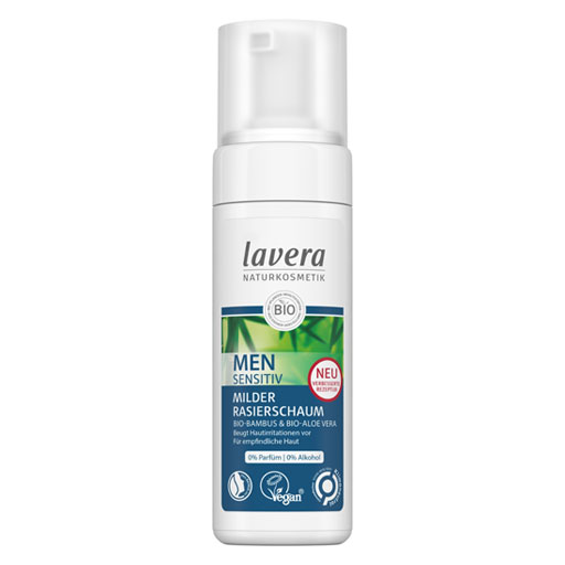 LAVERA Men sensitiv milder Rasierschaum  150 ml  Schaum