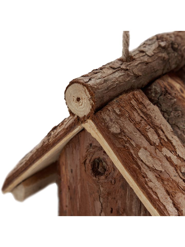 relaxdays Vogelfutterhaus in Natur günstig kaufen onesize