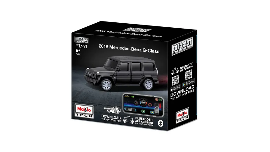 Maisto Tech - Mercedes G-Klasse (Bluetooth 5.0) (2,4 GHz) USB