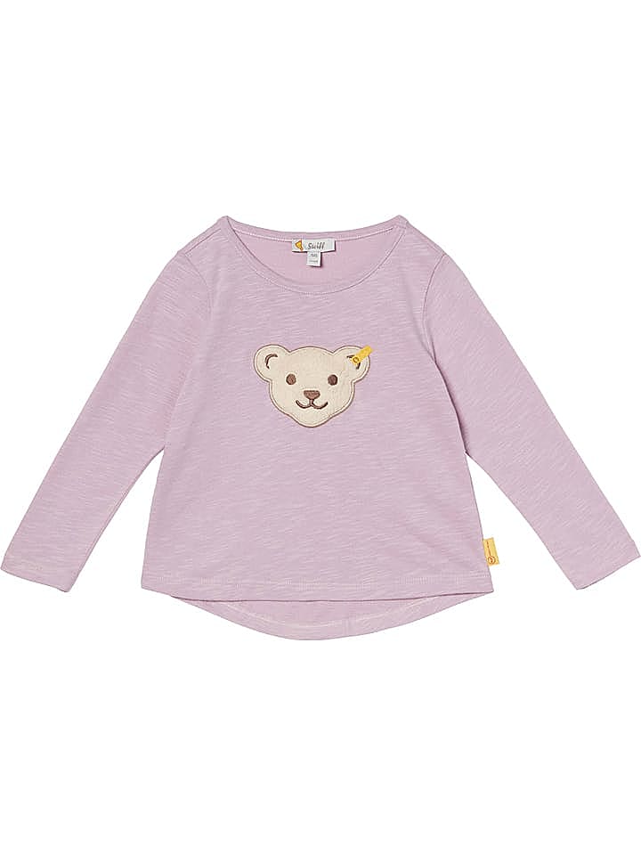 Steiff Longsleeve in Rosa, ohne Quietschgeräusch günstig kaufen 110