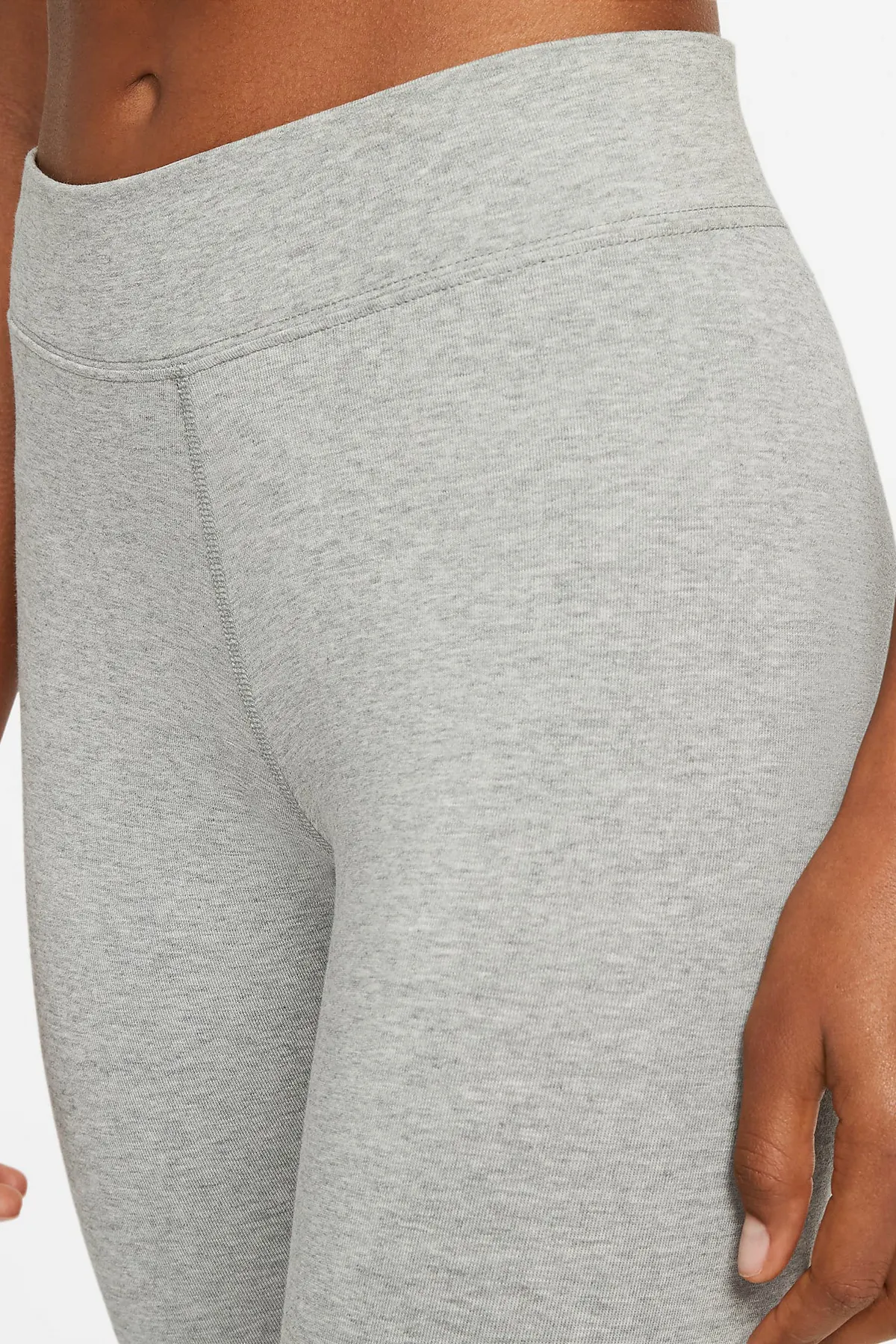 Nike  Sport-Leggings - Grau - Mittlerer Bund