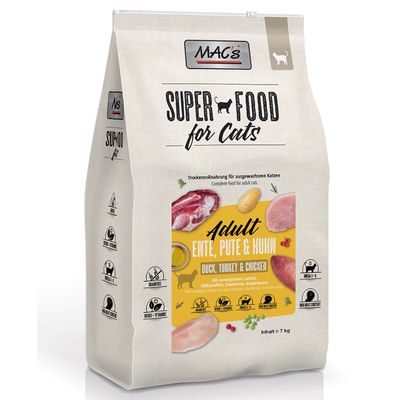 Sparpaket MAC's Superfood for Cats 2 x 7 kg