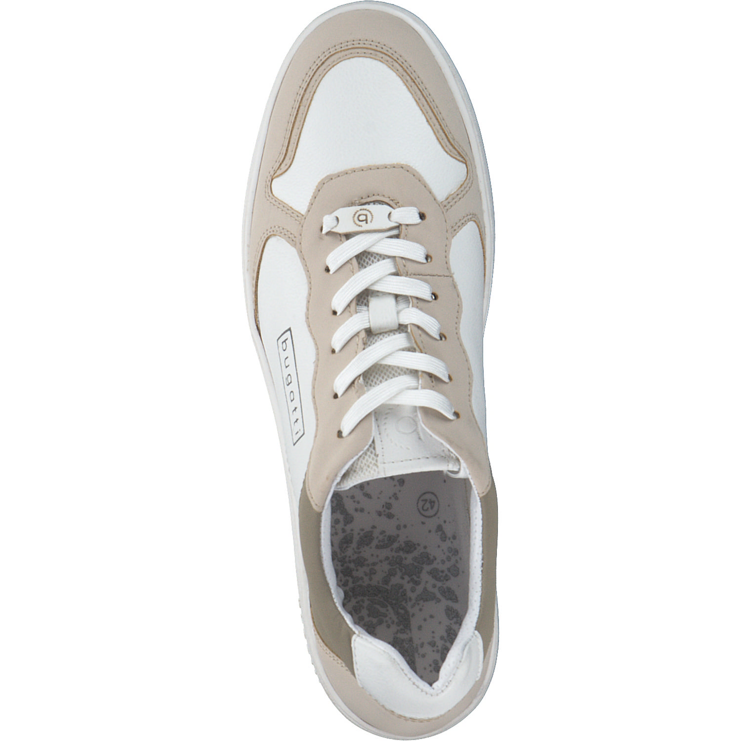 Bugatti Ferly A3V13, Schnürschuhe, Damen, beige/white