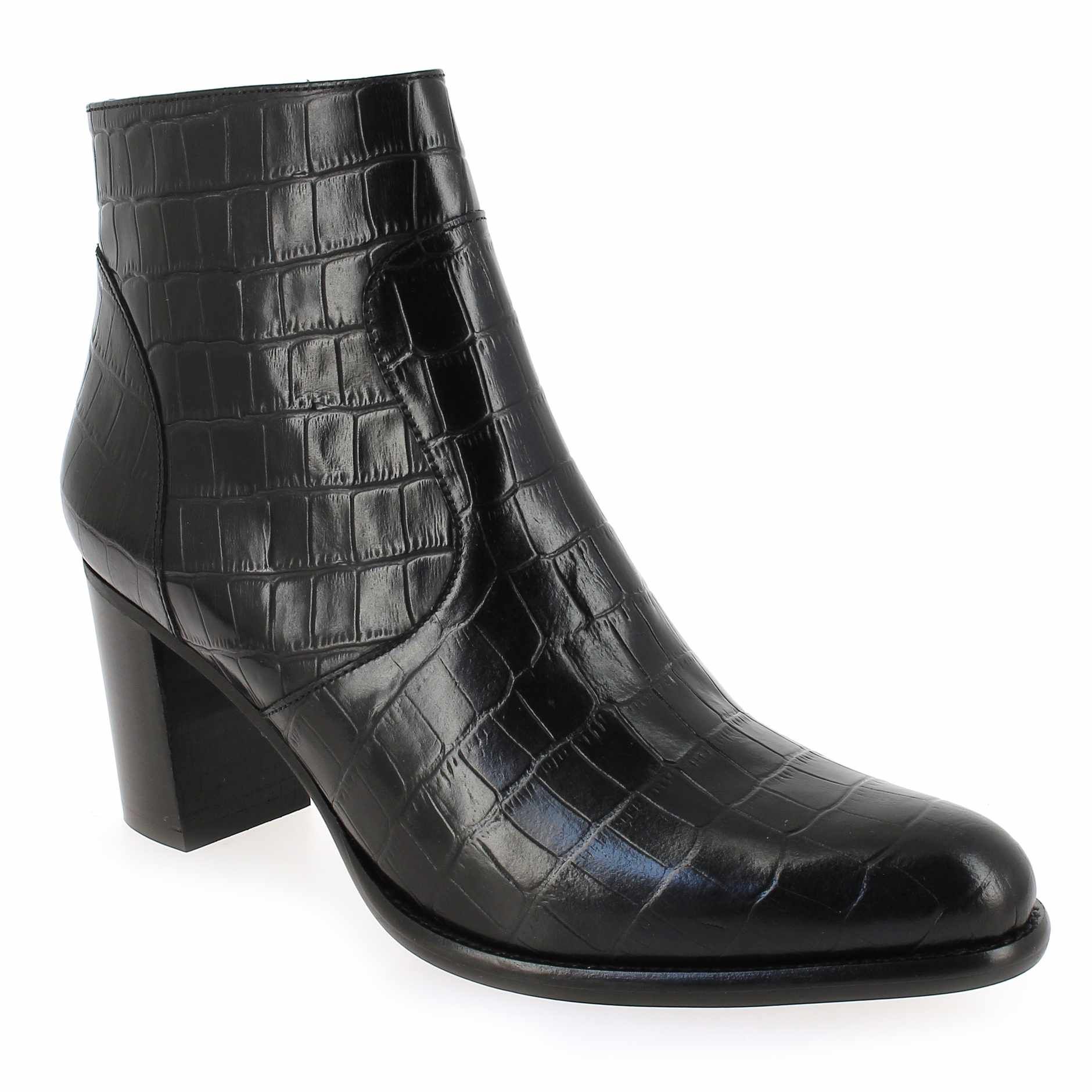 Janie Philip  PACA CROCO - Noir