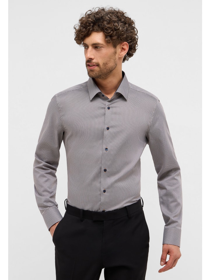 Eterna Hemd SLIM FIT in braun günstig kaufen