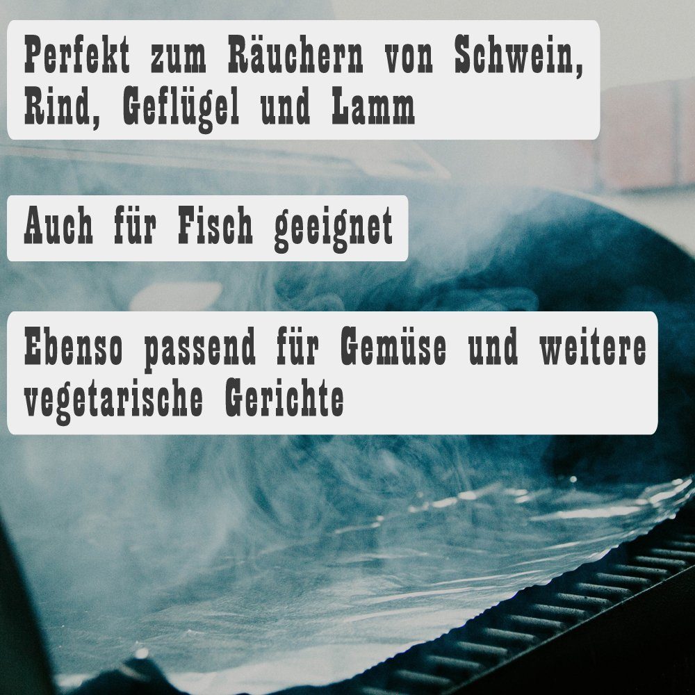 Grillmaster Räucherspäne Räucherklötze 2-4 kg Buche Chunks Räuchern Smoken BBQ Grill Feuer, 2 kg