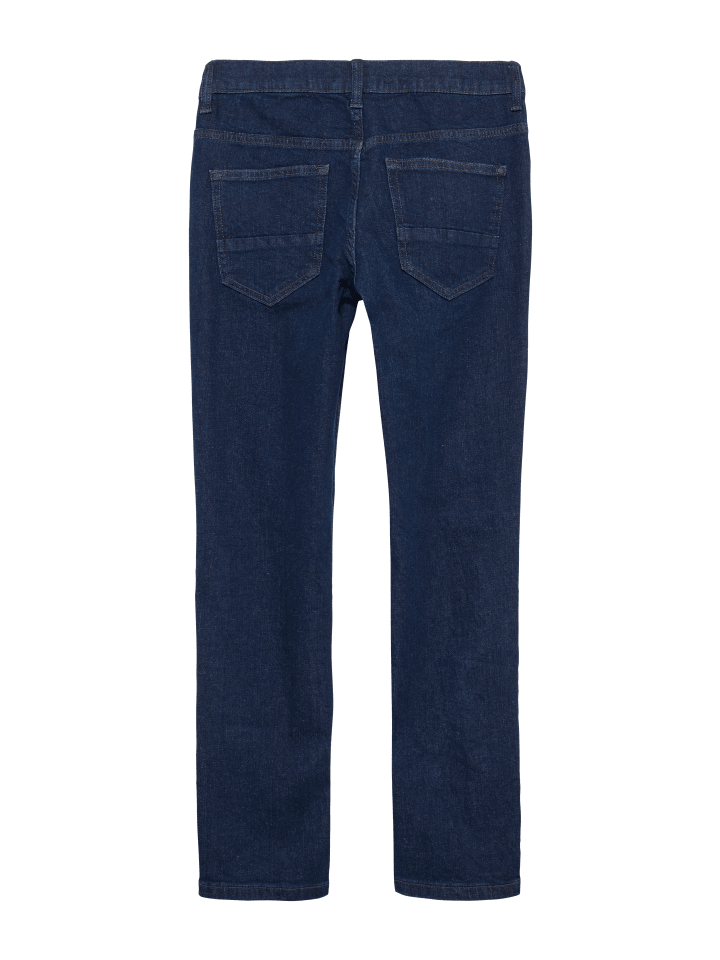 s.Oliver Jeans-Hose lang in Blau günstig kaufen