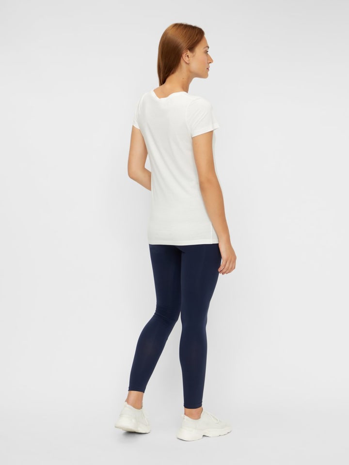 mama licious Umstands Leggings Bauch Yoga Hose für Schwangere in Navy günstig kaufen L/XL