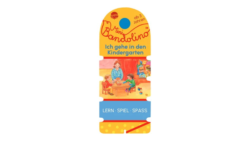 Mini Bandolino. Ich gehe in den Kindergarten - Lernspiel mit Lösungskontrolle für Kinder ab 3 Jahren