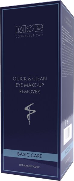 MSB Cosmeceuticals Basic Care Quick & Clean Eye Make-up Remover Augenmake-up Entferner