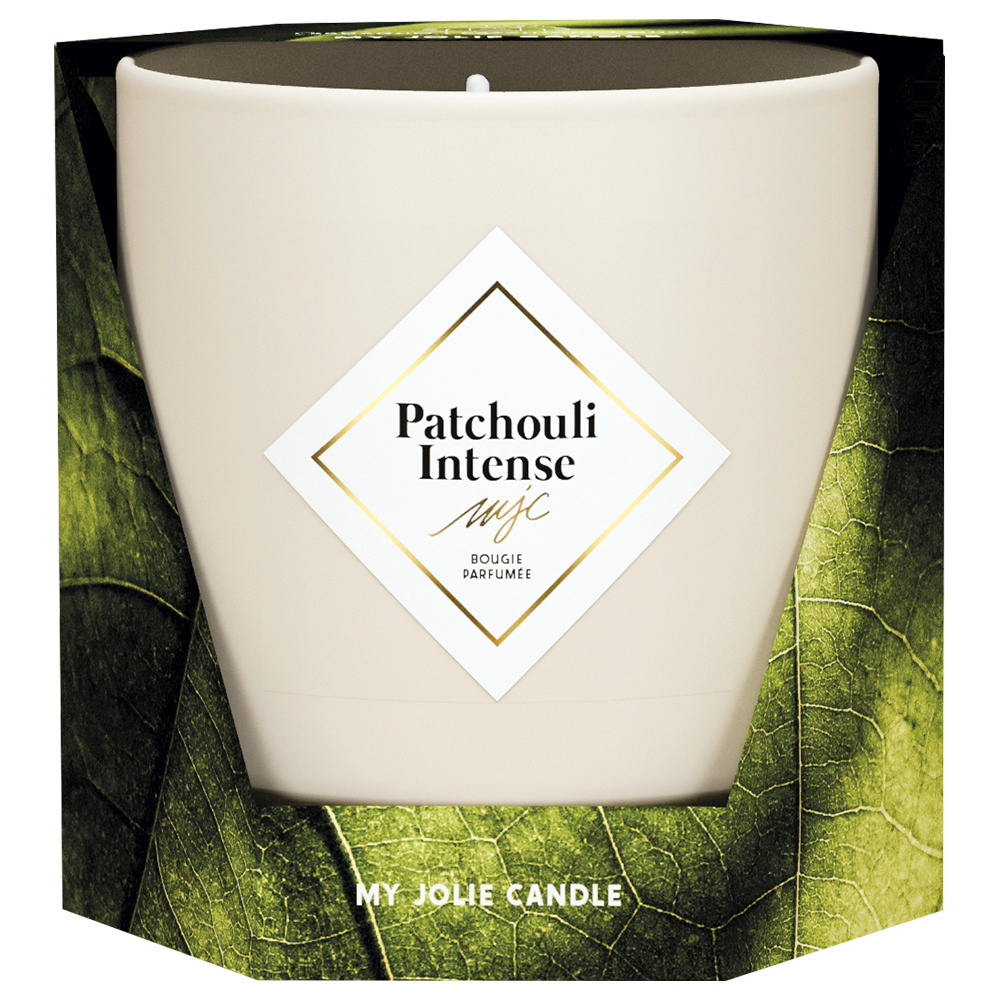 my jolie candle Bougie patchouli intense Bougie