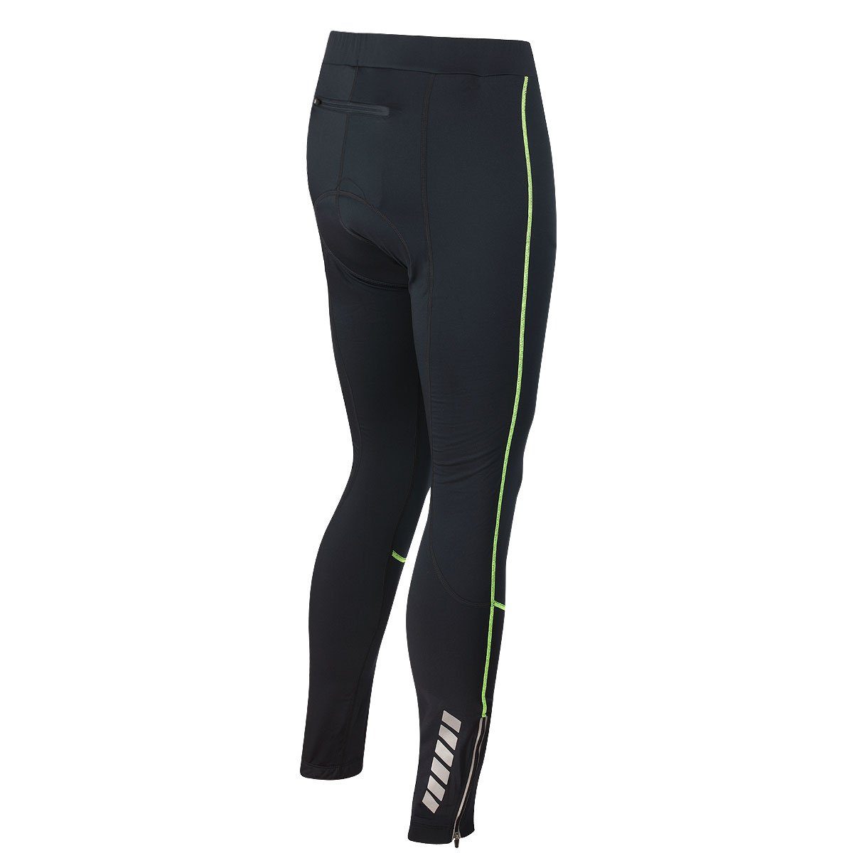 Airtracks Fahrradhose Herren Thermo Radtrikot Set Pro Windstopper (Fahrradtrikot Set, 2-tlg) Thermo Fahrradhose lang + Thermo Fahrradtrikot Langarm, für Herbst-Winter  S M L XL XXL XXXL