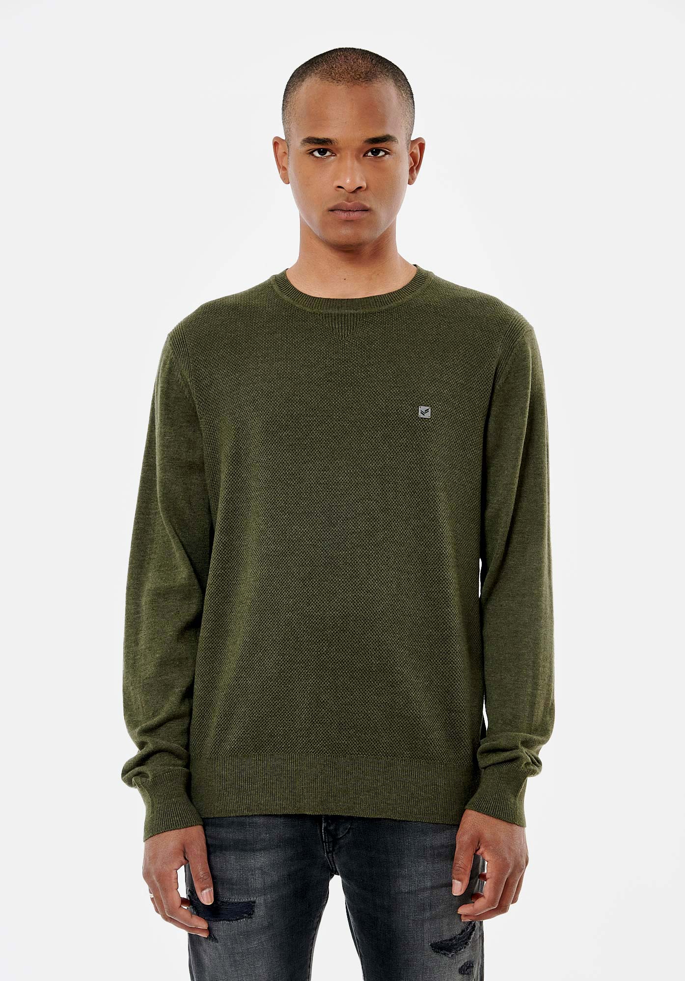 VIYO   Pull kaki homme