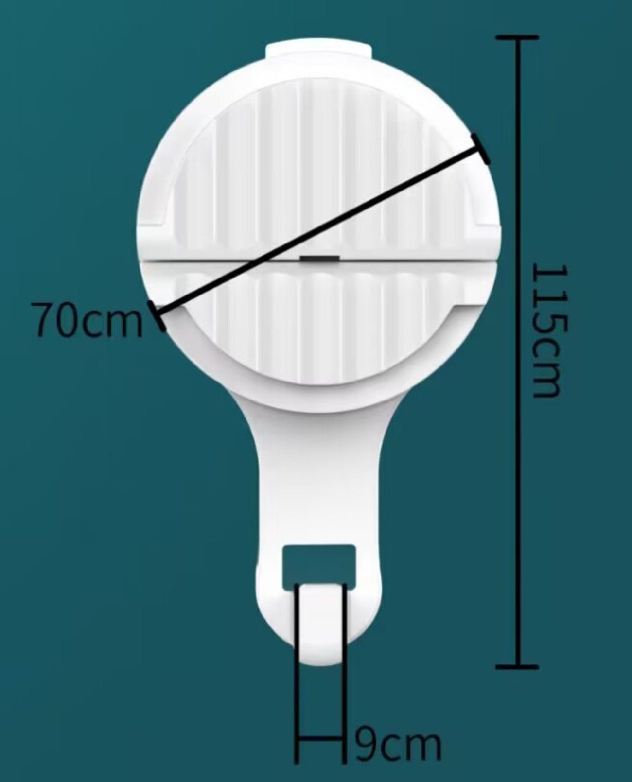Union Reisen Wandhaken 6-teilige No-Punch-Handtuchhaken, (6-St)